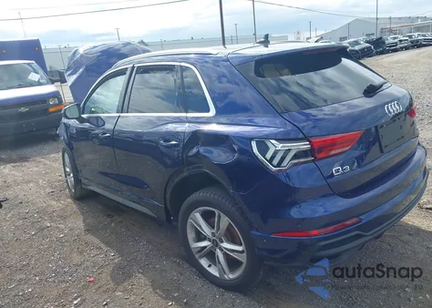 2022 Audi Q3 Premium 45 Tfsi S Line Quattro Tiptronic from USA, damaged, VIN WA1DECF31N1075839